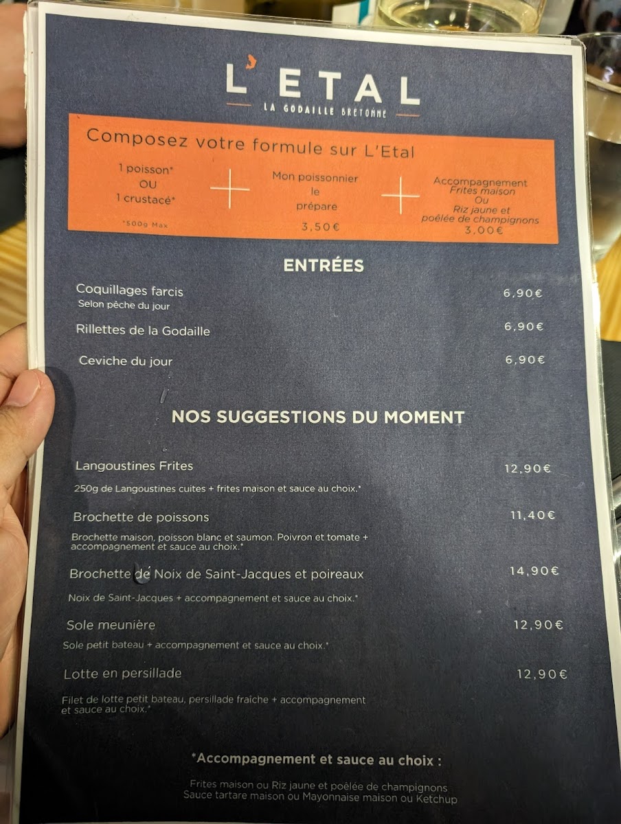 L'ETAL Photo Menu 4