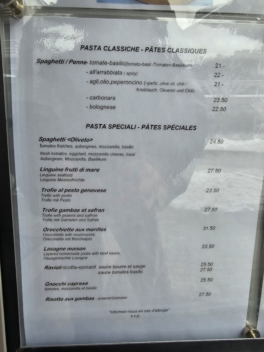 Oliveto Photo Menu 2