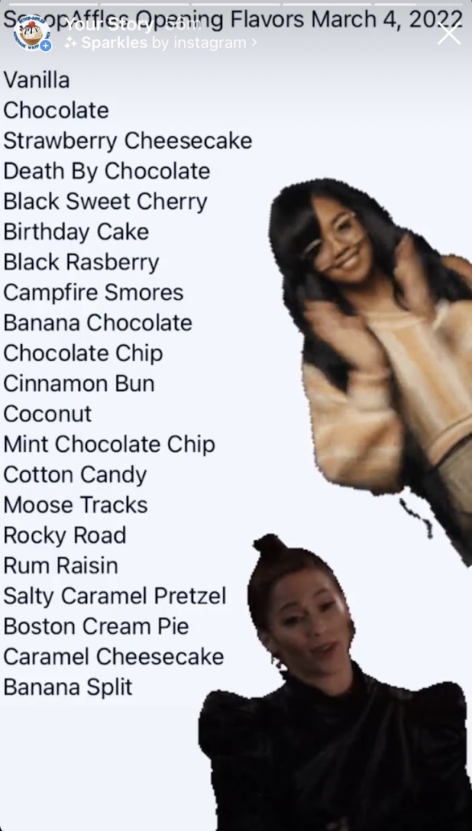 ScoopAffles Ice Cream Parlor Photo Menu 2