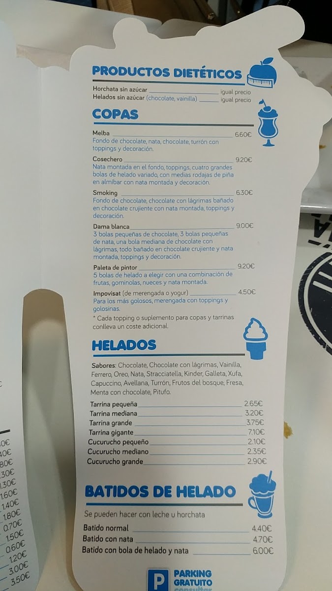 Orxateria Panach Photo Menu 7
