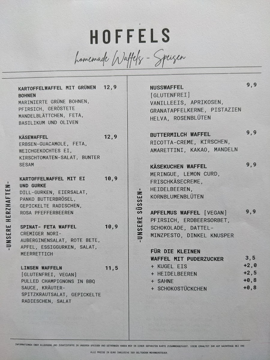 Hoffels - Waffeln & Café Photo Menu 5