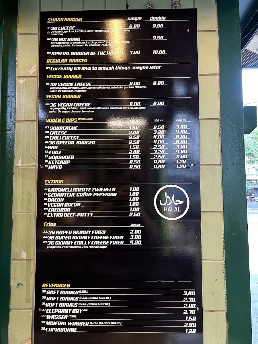 36 Smash Burger Photo Menu 3