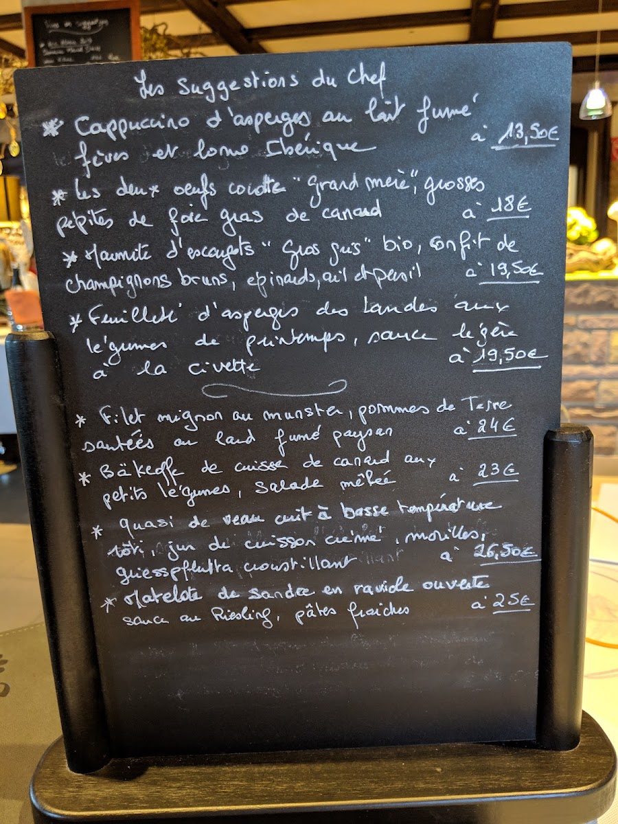 Au Relais des Ménétriers Photo Menu 8