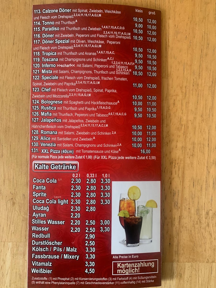 Kommern Grillcenter Photo Menu 1
