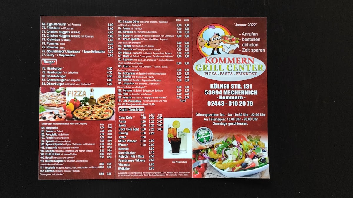 Kommern Grillcenter Photo Menu 10