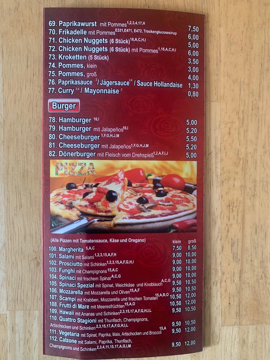 Kommern Grillcenter Photo Menu 3