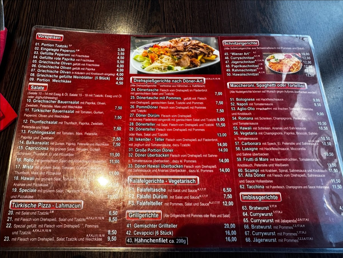 Kommern Grillcenter Photo Menu 6