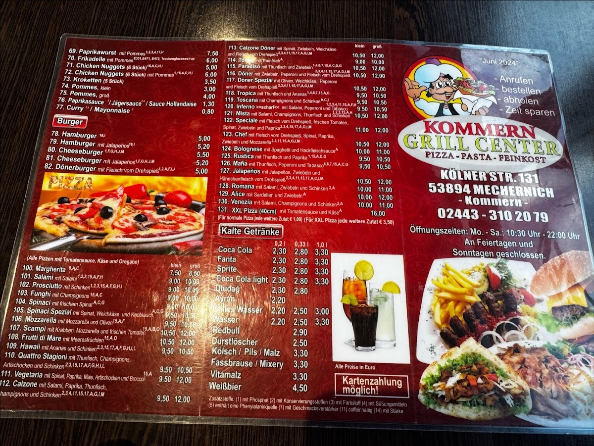 Kommern Grillcenter Photo Menu 8