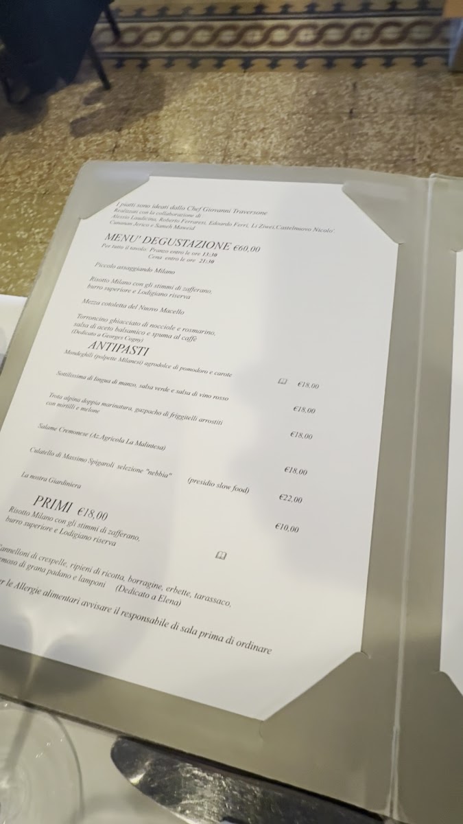 Trattoria del Nuovo Macello Photo Menu 4