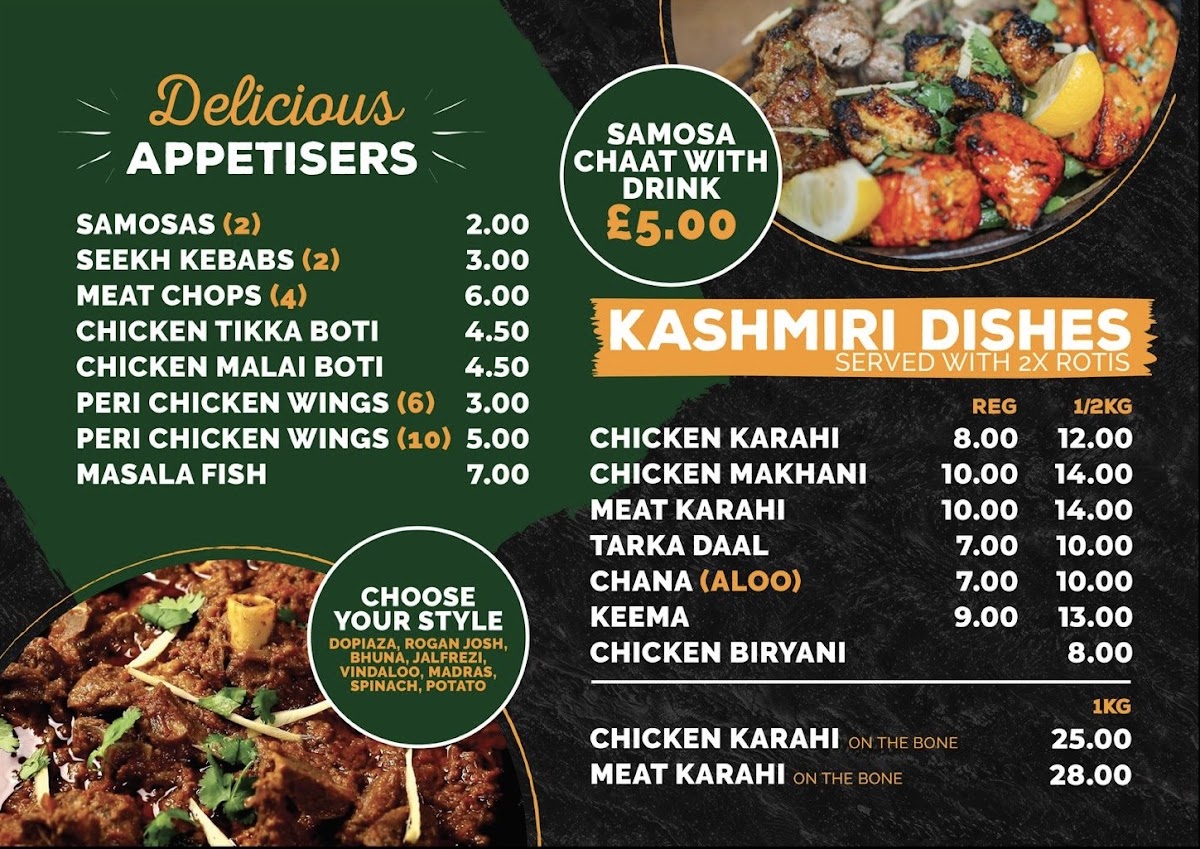 My Kashmir Photo Menu 6