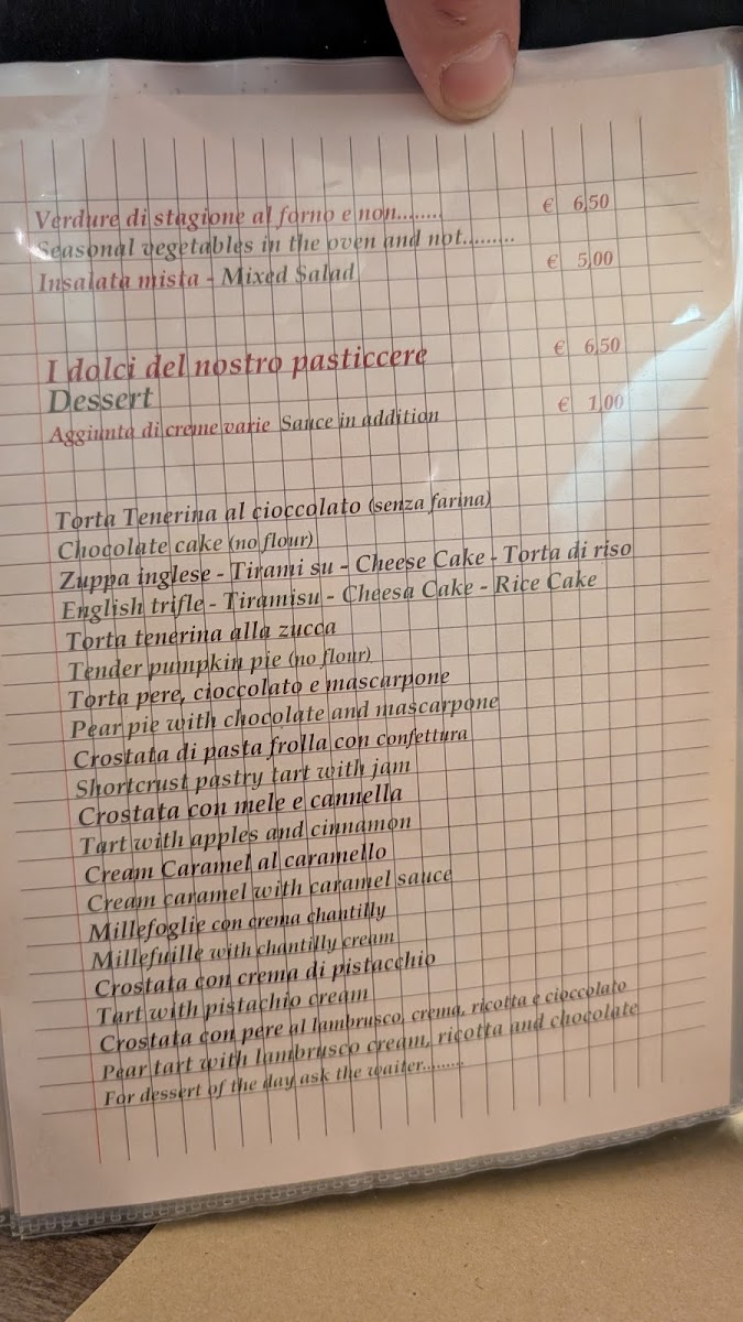 Ristorante Cusina e Butega Photo Menu 7