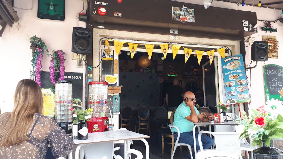 Folha de Chá, Grão de Café