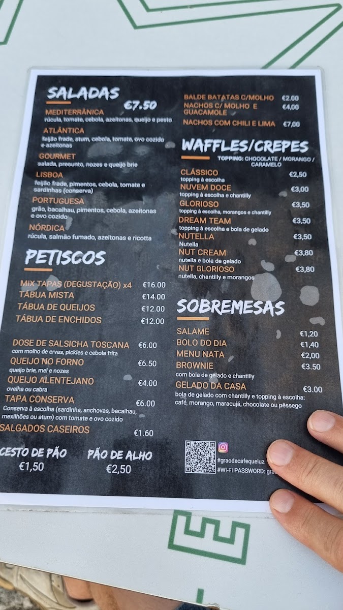 Folha de Chá, Grão de Café Photo Menu 5