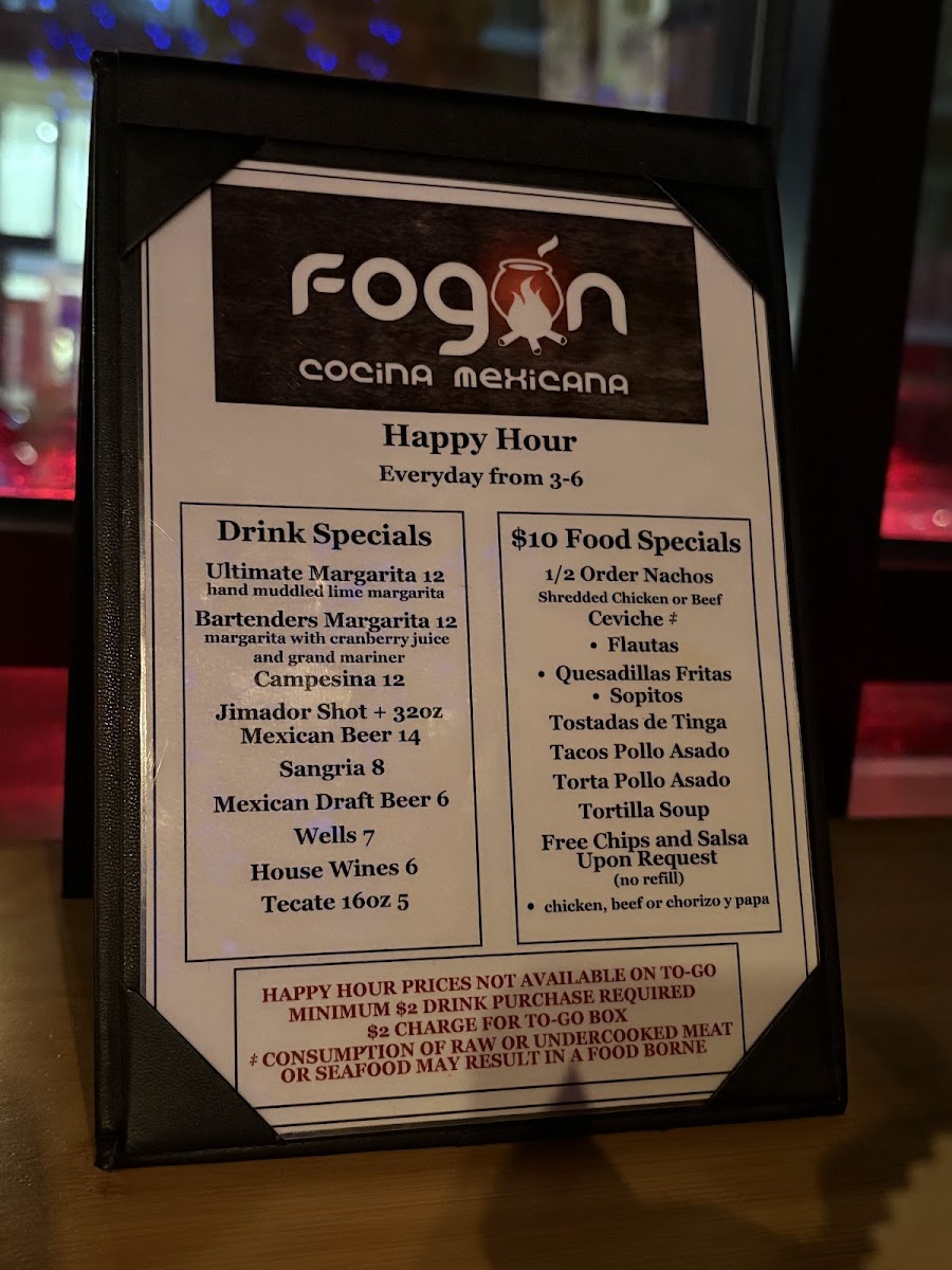 Fogón Cocina Mexicana Photo Menu 1