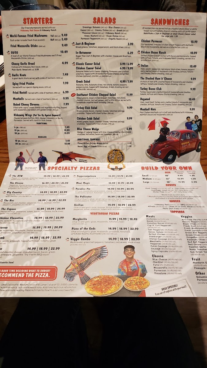 Hideaway Pizza Photo Menu 10