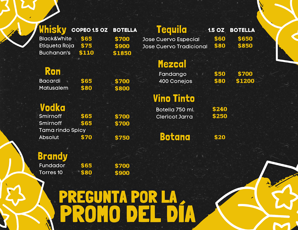 La Bugambilia Plaza Photo Menu 5
