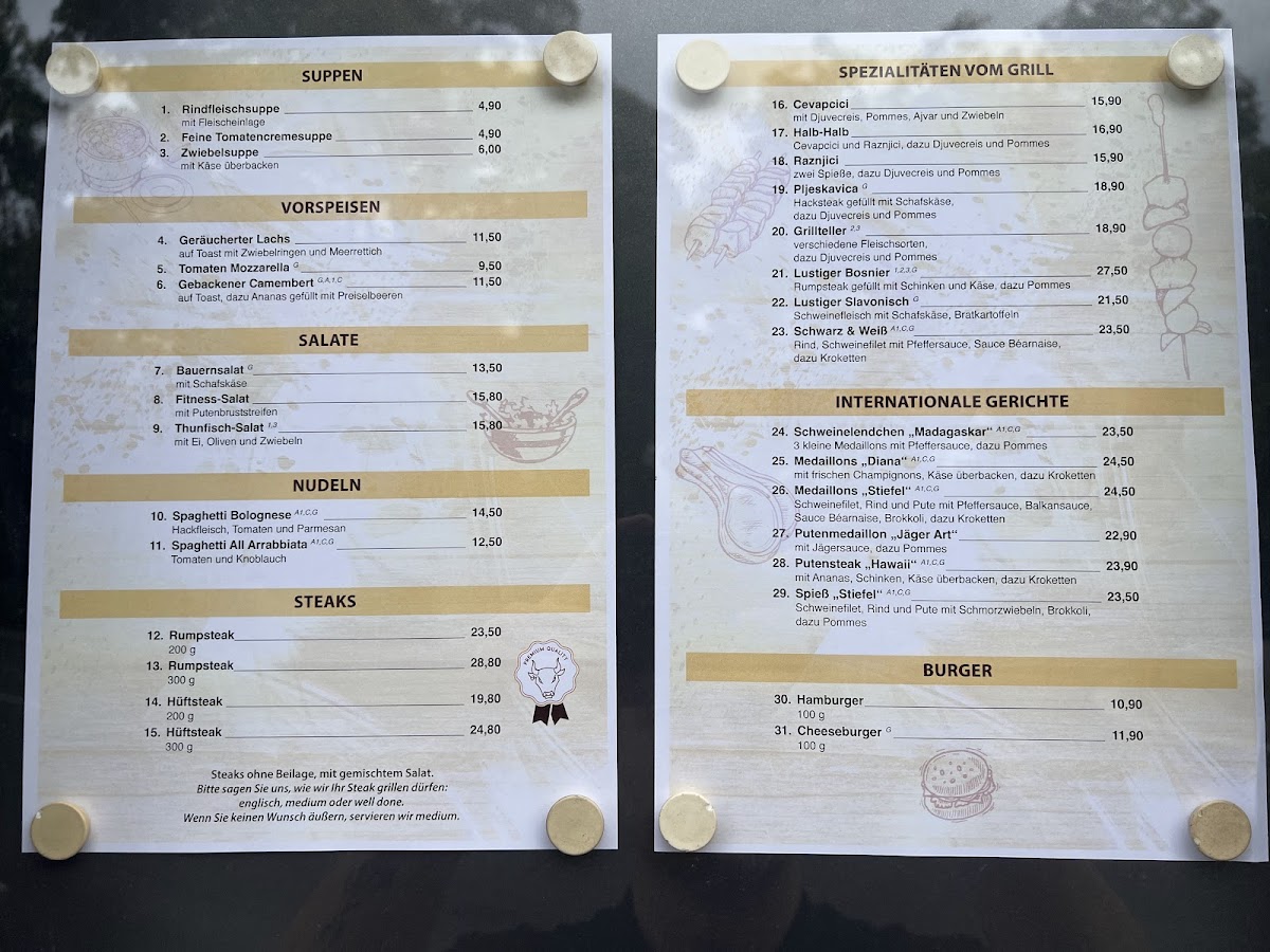 Gaststätte Warsteiner Stiefel Photo Menu 1