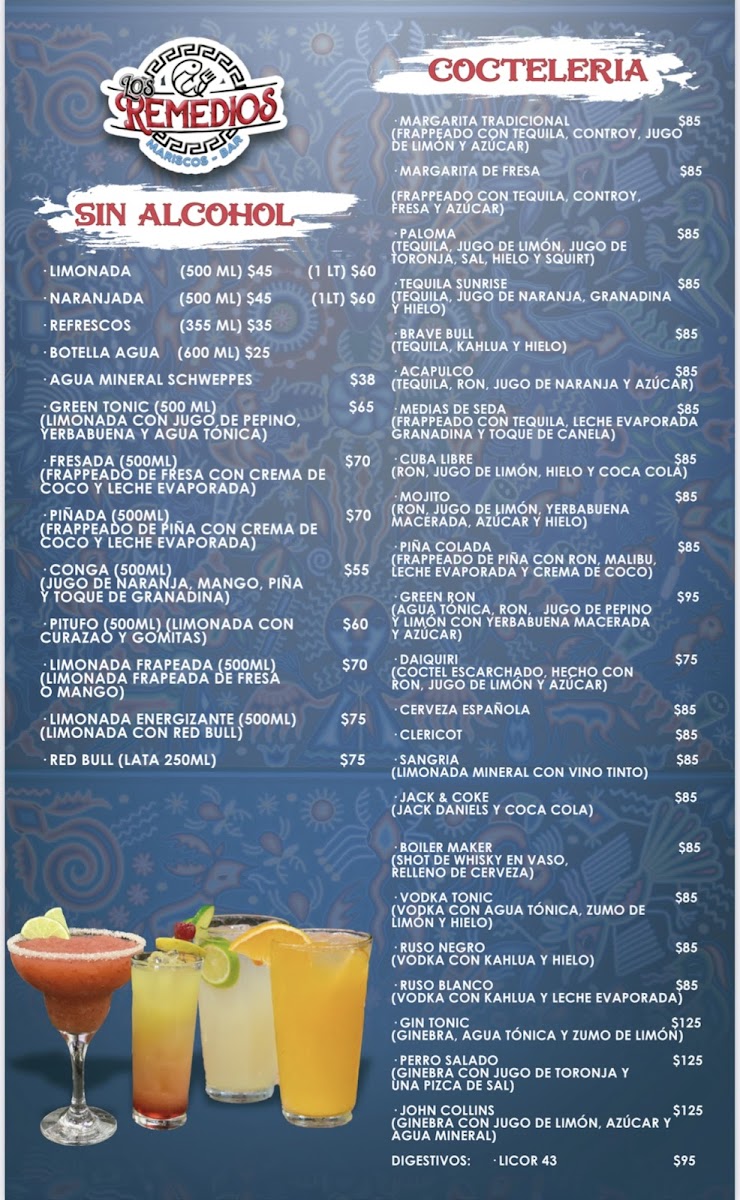 Mariscos Los Remedios Photo Menu 4