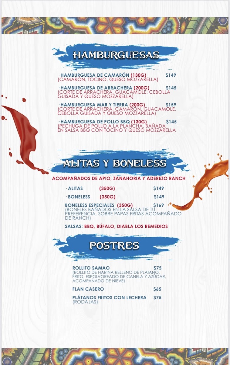 Mariscos Los Remedios Photo Menu 5