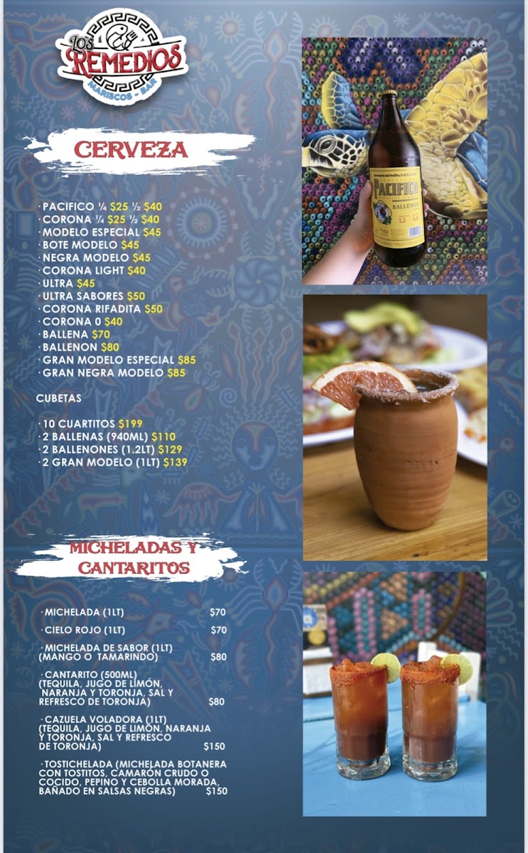 Mariscos Los Remedios Photo Menu 6