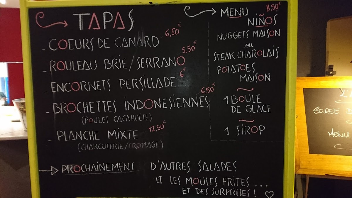 L'Ardoise - Cuisine Libre Photo Menu 5
