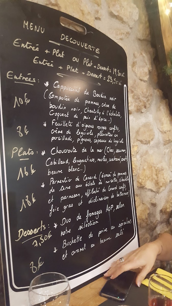 L'Ardoise - Cuisine Libre Photo Menu 8