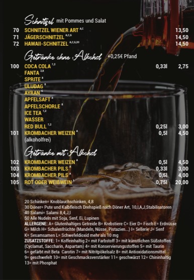 Aspendos Schnellrestaurant Döner & Pi Photo Menu 4
