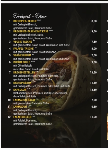 Aspendos Schnellrestaurant Döner & Pi Photo Menu 5