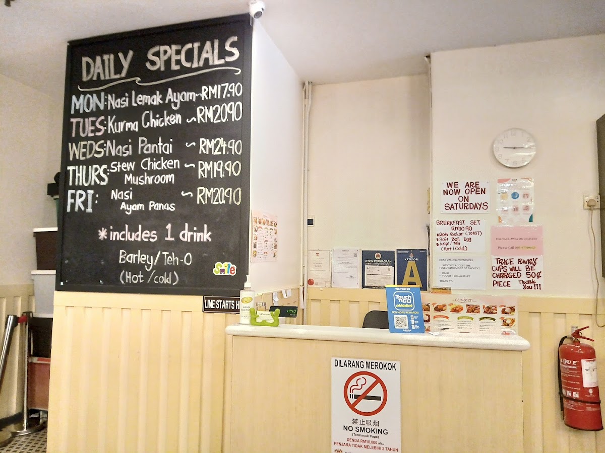The Canteen Room Photo Menu 10