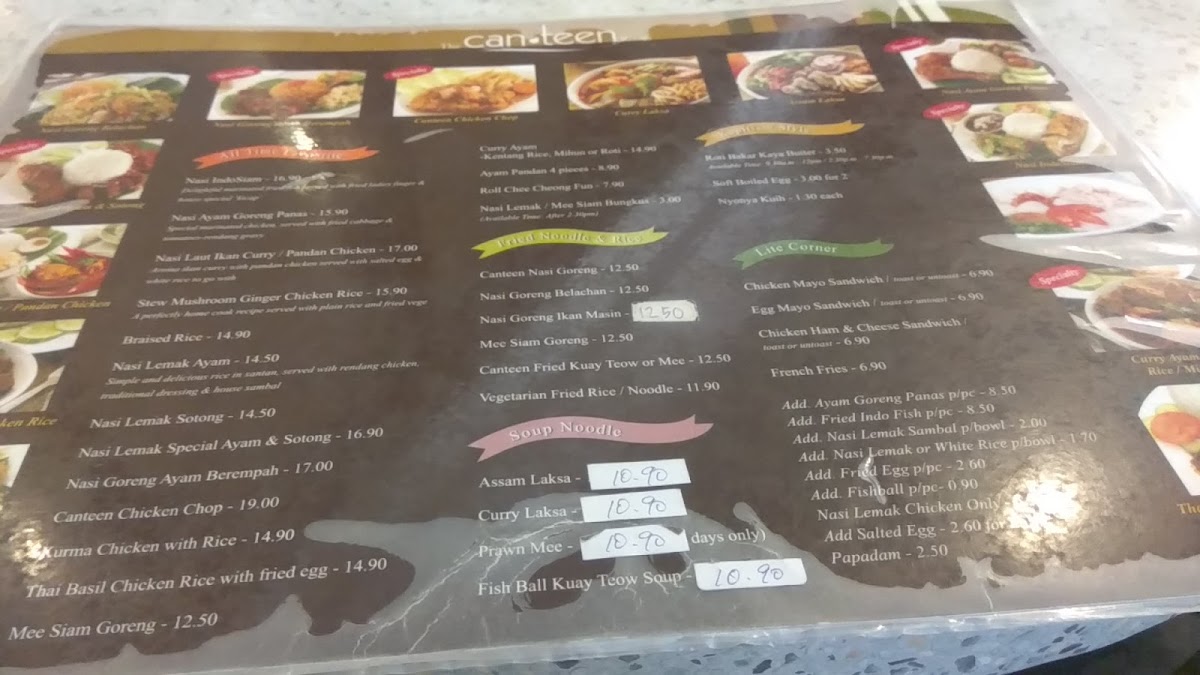 The Canteen Room Photo Menu 9