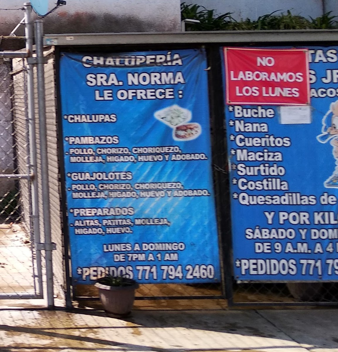 Chalupas Doña Norma
