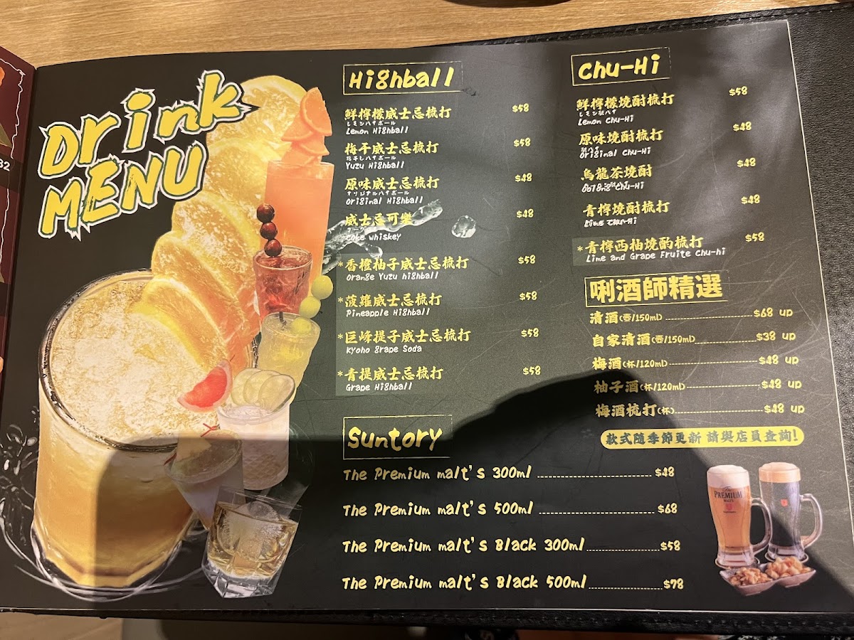 Reiwa Shabu Shabu & Sake Photo Menu 1