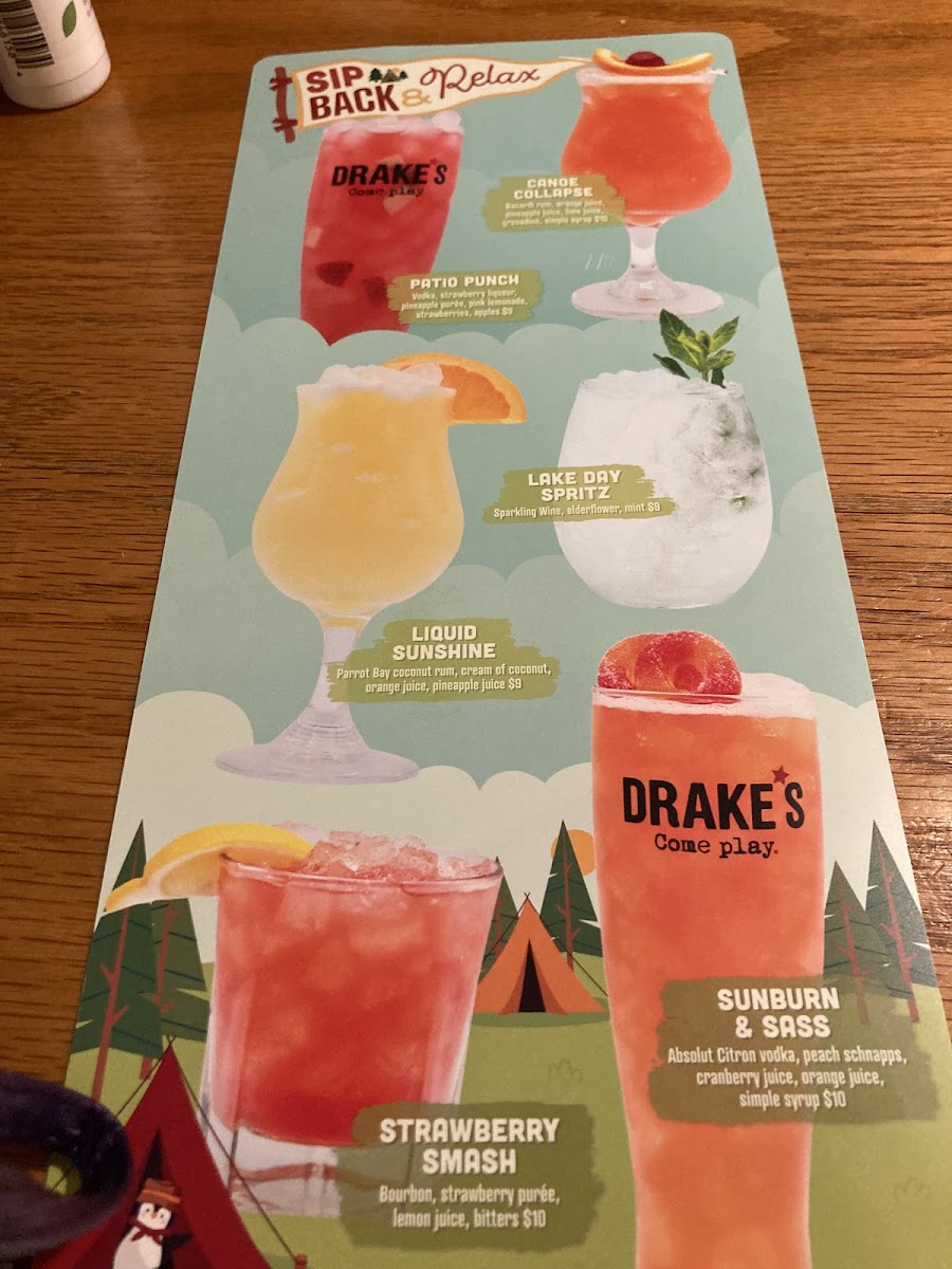 Drake’s Keystone Photo Menu 1