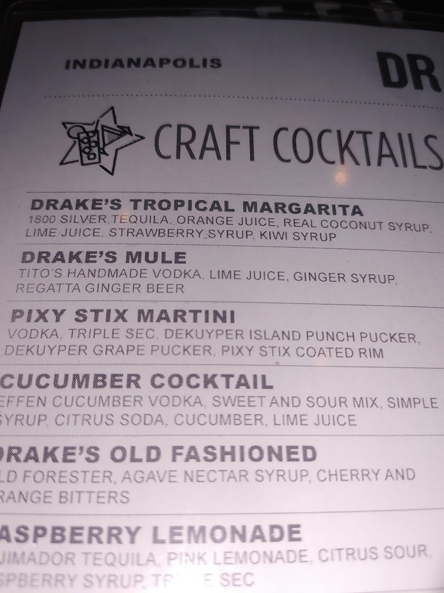 Drake’s Keystone Photo Menu 7