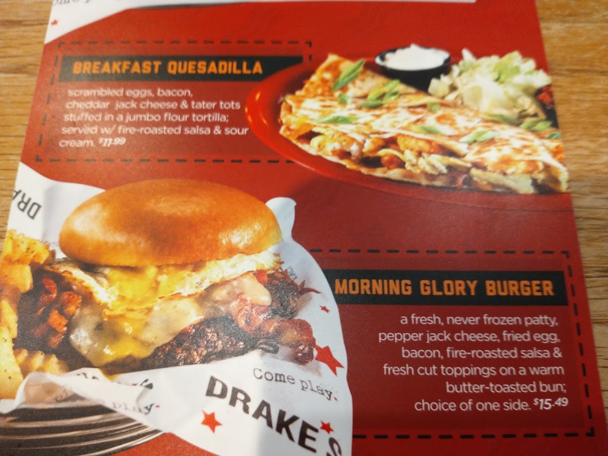 Drake’s Keystone Photo Menu 8