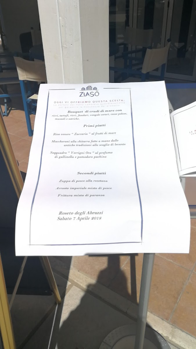 Ristorante ziasò Photo Menu 4