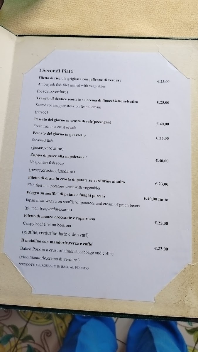Antico Francischiello Photo Menu 1
