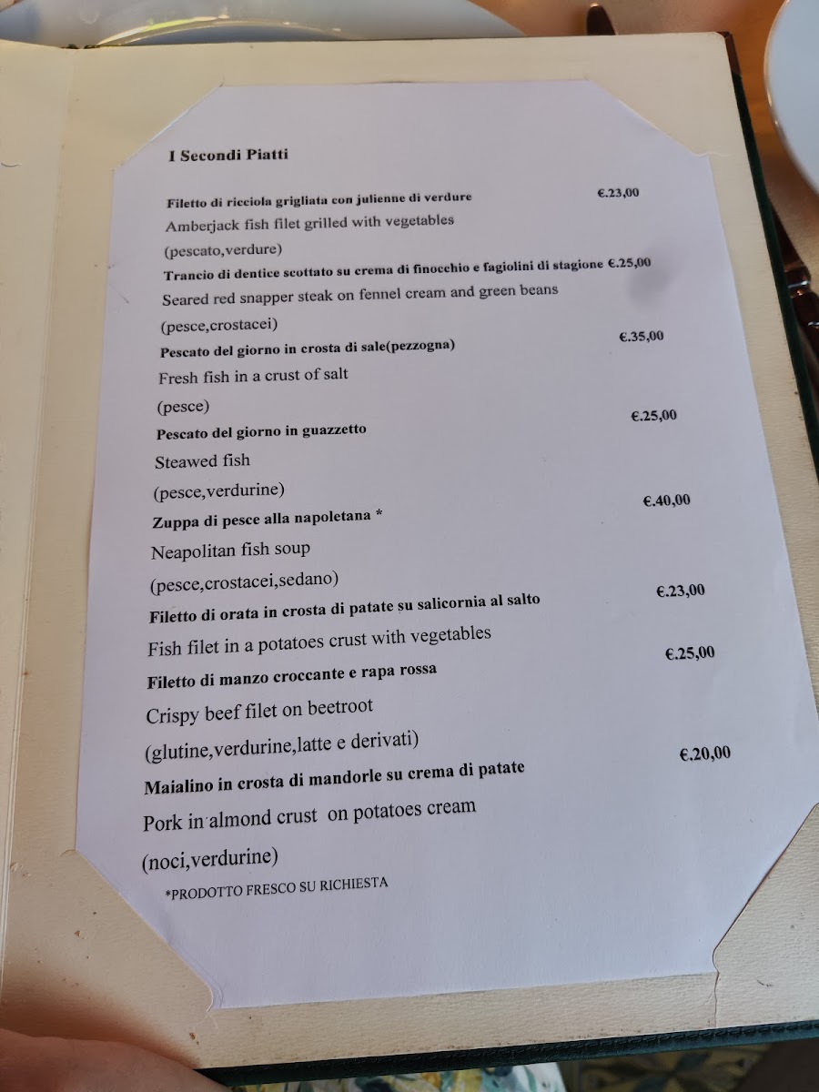 Antico Francischiello Photo Menu 3