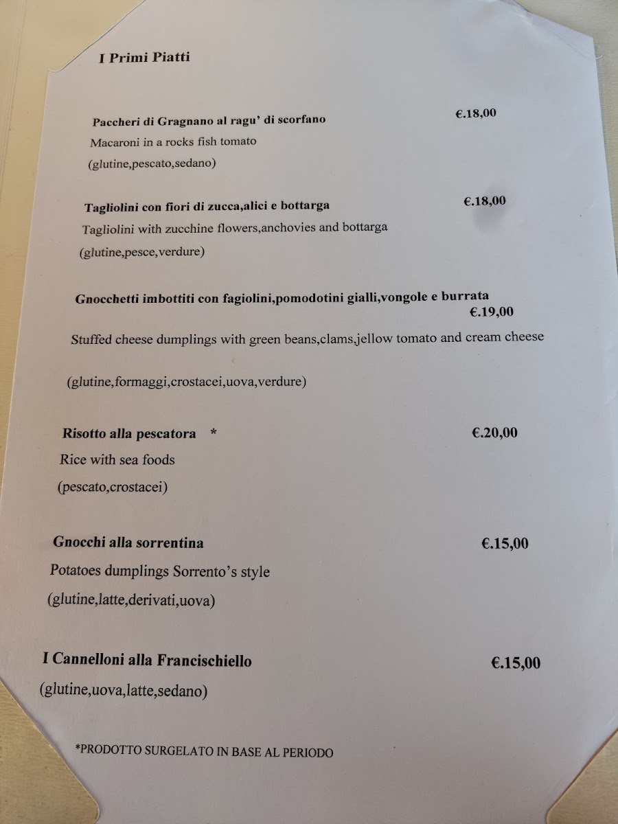 Antico Francischiello Photo Menu 6