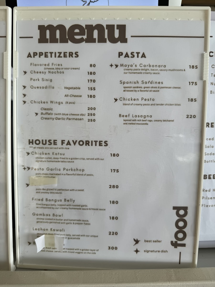 Cafe Malaya-Lindogon Photo Menu 6