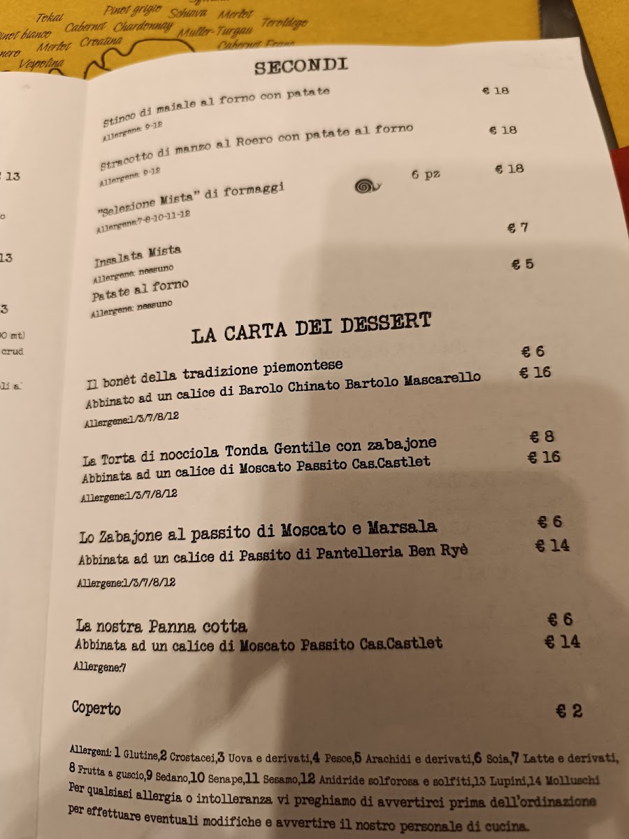 L'Acino Restaurant Photo Menu 6