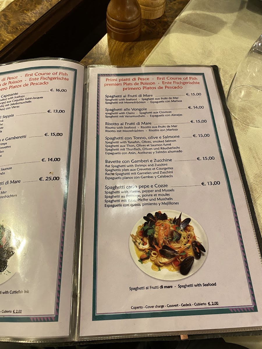 Trattoria Bella Venezia Photo Menu 6