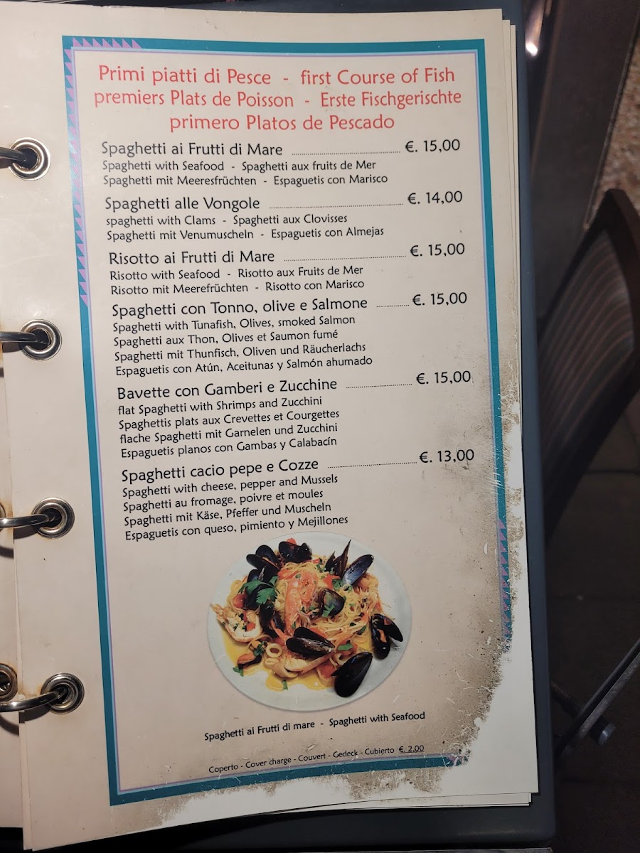 Trattoria Bella Venezia Photo Menu 7