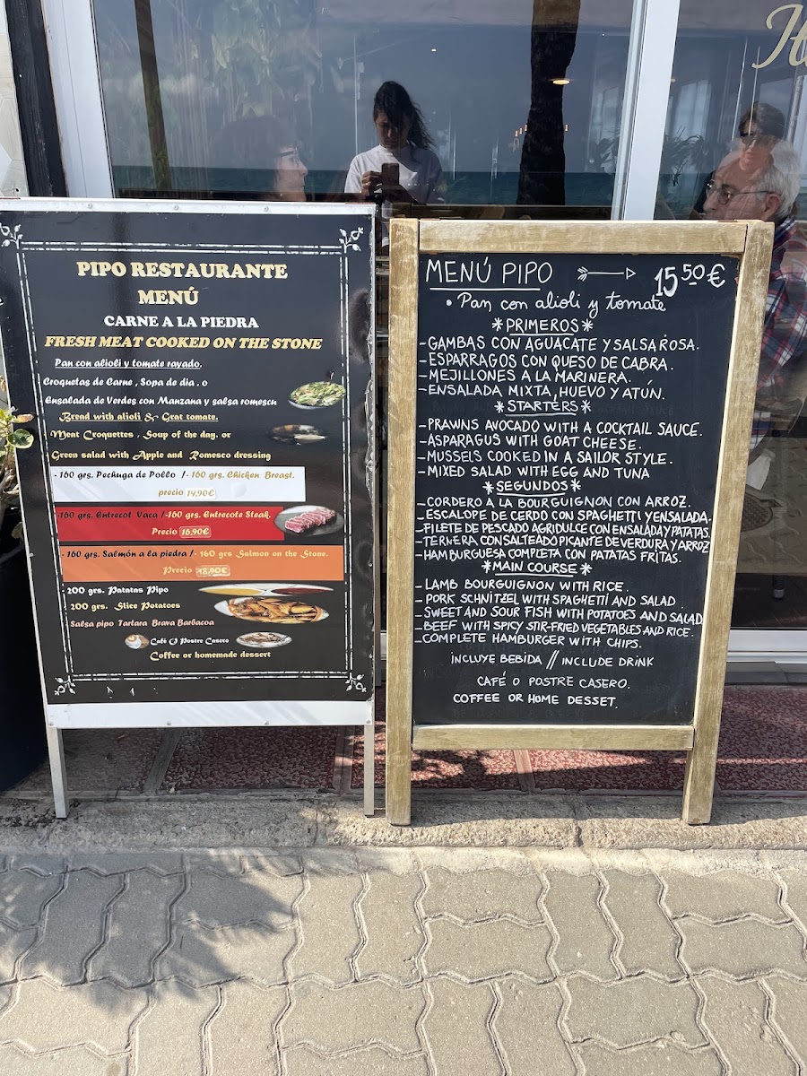 Pipo Pizzeria & Carnes la Piedra/Steak house Photo Menu 1