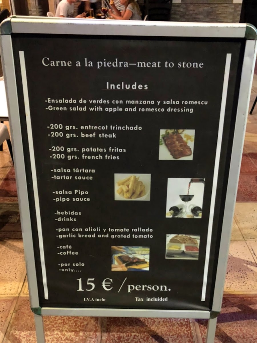Pipo Pizzeria & Carnes la Piedra/Steak house Photo Menu 5