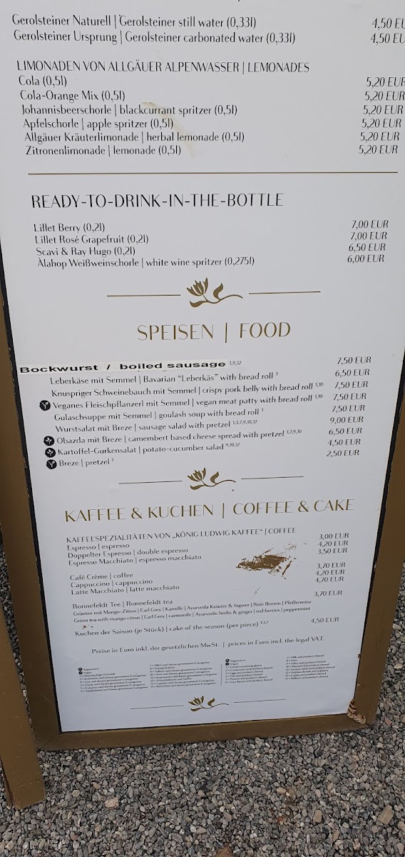 Alpenrose am See Photo Menu 3