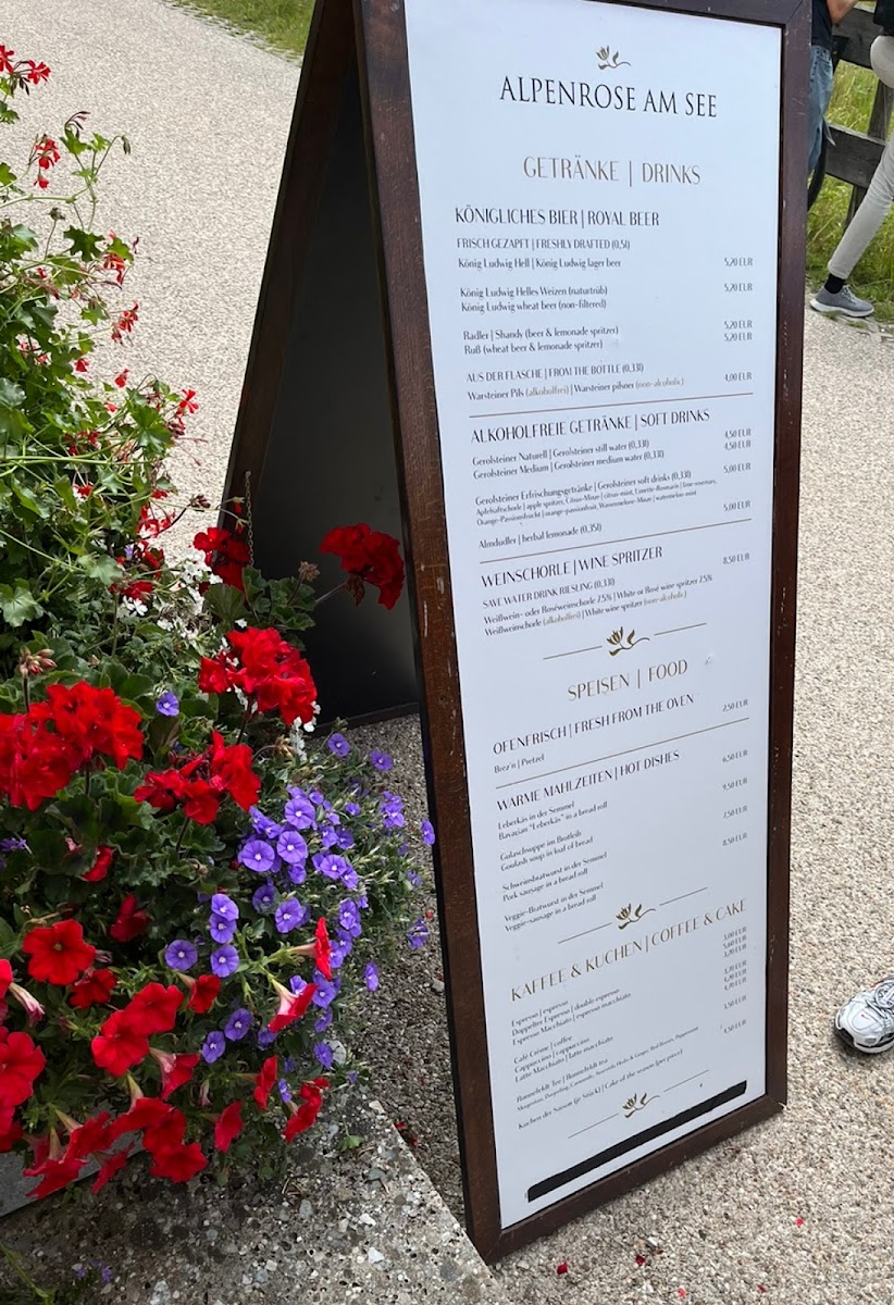 Alpenrose am See Photo Menu 5