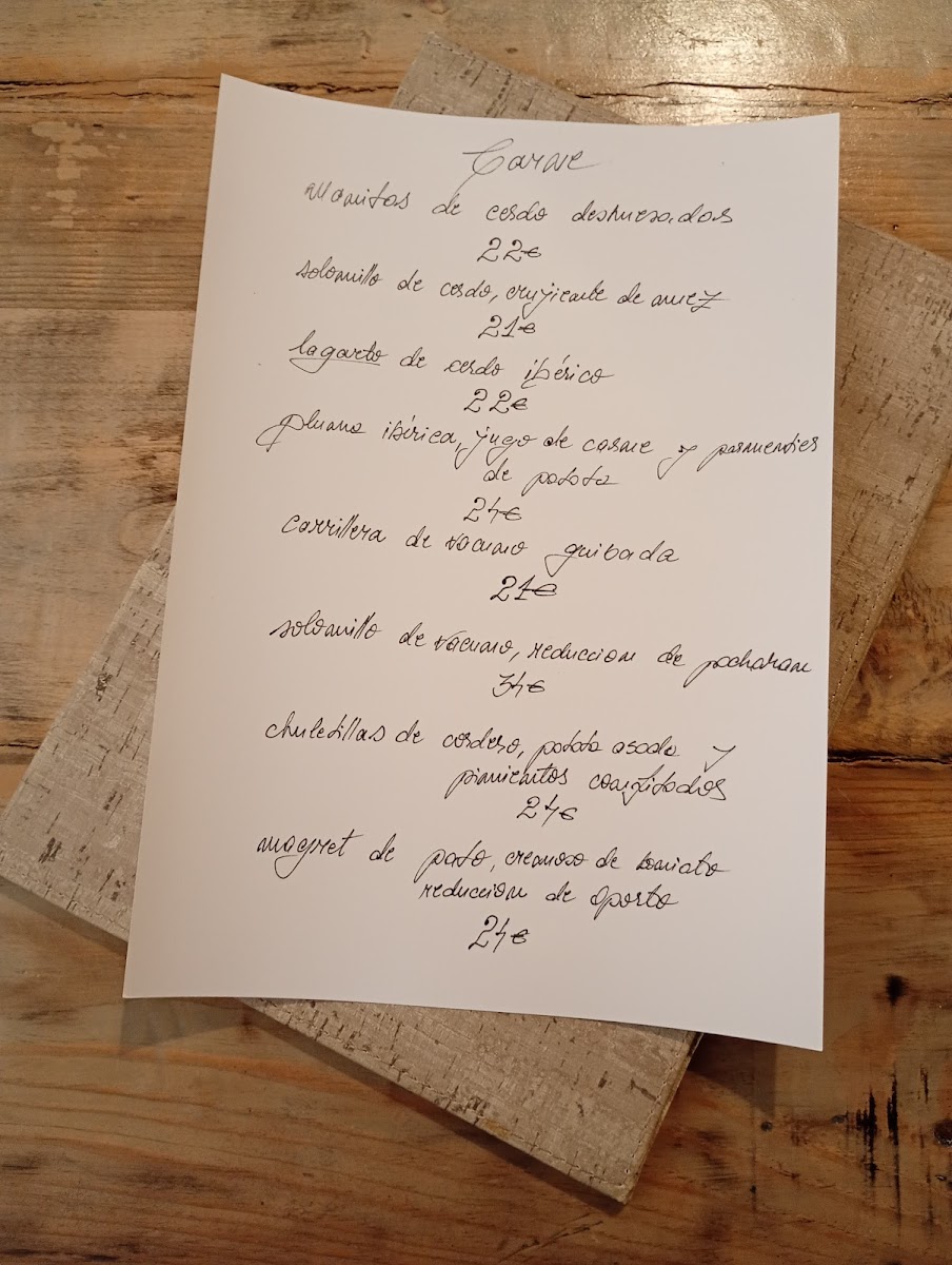 Restaurante Sala Photo Menu 3