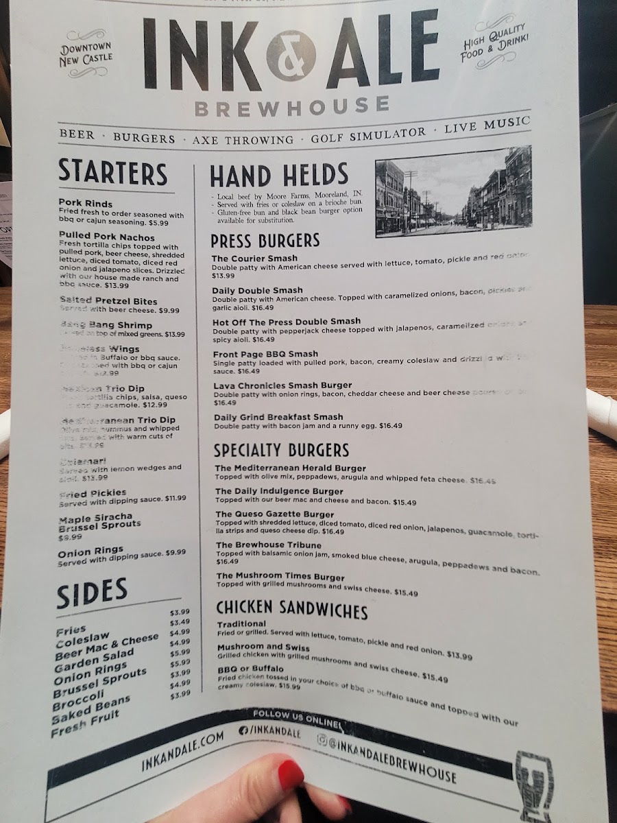 Ink & Ale Brewhouse Photo Menu 4