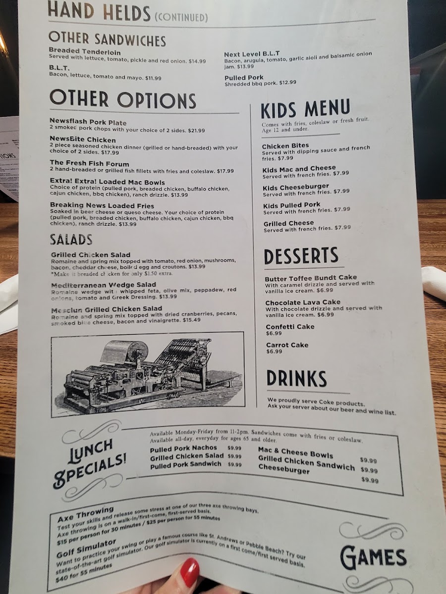 Ink & Ale Brewhouse Photo Menu 5